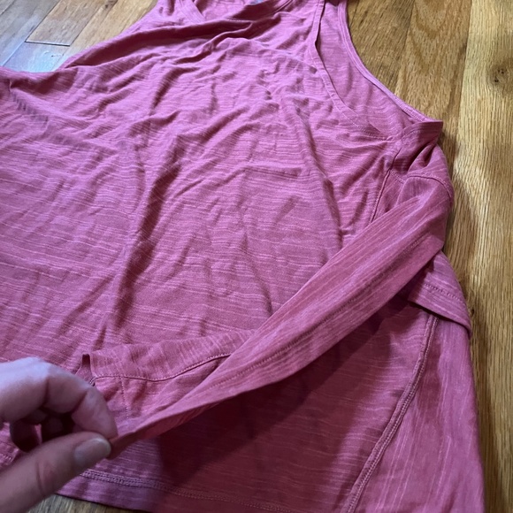 Prana Women's Tank Top in Coral Red - Picture 2 of 3